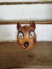 Masque de carnaval Bambi taille enfant vintage en celluloïd