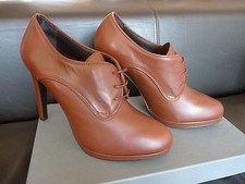 low boots richelieu marron T