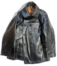 NEUF Veston en cuir paletot tankiste chars AS Aéronautique Militaire Air 14-18