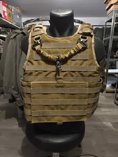 Gilet Porte Plaque Plate Carrier Invader Gear Tan Combat Armée Survie Airsoft 