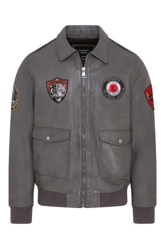 Veste aviateur en cuir - veste, g-1