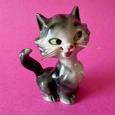 Figurine vintage chat miniature 6 cm signée Goebel Germany Ref KT 235