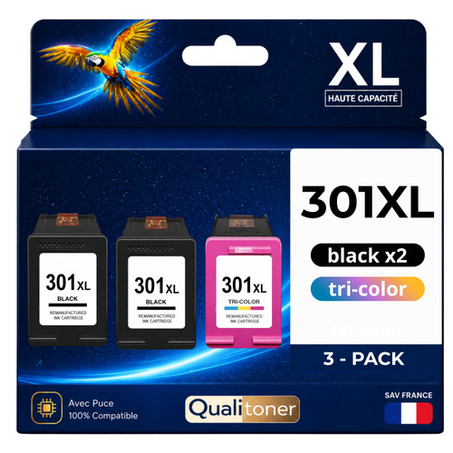 Pack cartouches compatible - 3,