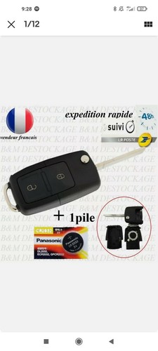 Coque clé compatible - coque,
