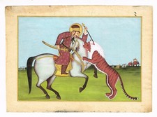 Indien Miniature Ancien