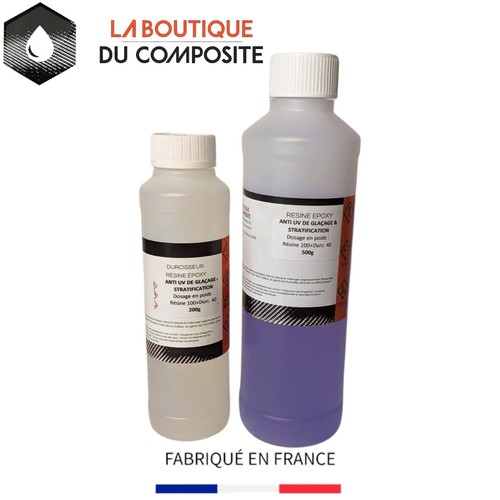 Kit 700g résine époxy - de,