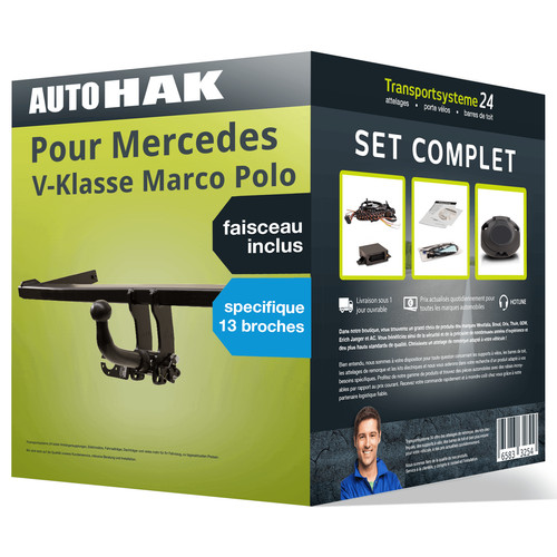 Attelage pour mercedes marco - pour,