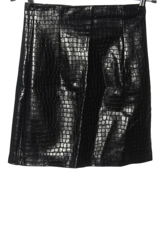 Zara jupe cuir synthétique - jupe,