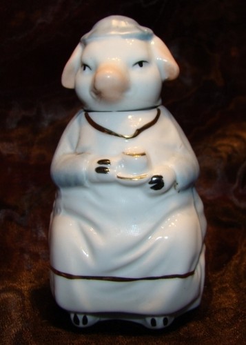 Moutardier figurine cochon - figurine,