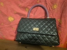 Sac à Main Noir Matelassé