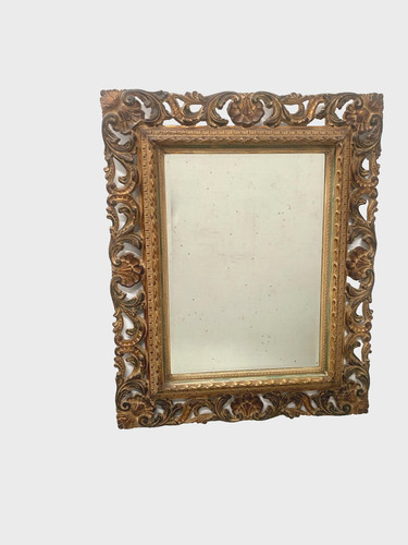 Miroir circa 1950 décor - miroir, à