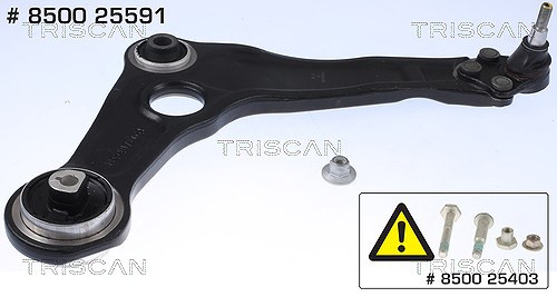 Triscan bras suspension - bras, de