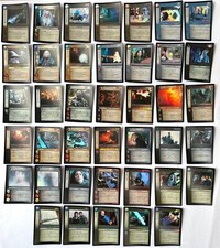MINES OF MORIA - WHOLE SET OF 40 RARE FOIL CARDS - NEW - LORD OF THE RINGS TCG