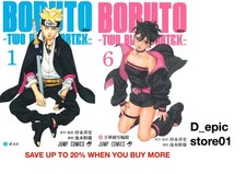 Boruto : Two Blue Vortex Vol. 1-6 Japanese Manga Kishimoto & Ikemoto Jump Comics