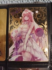 MSR Métallique Gold CARTE ACG Goddess Story Anime Waifu Holo Foil Card
