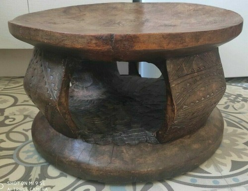 African stool tabouret - african, stool.