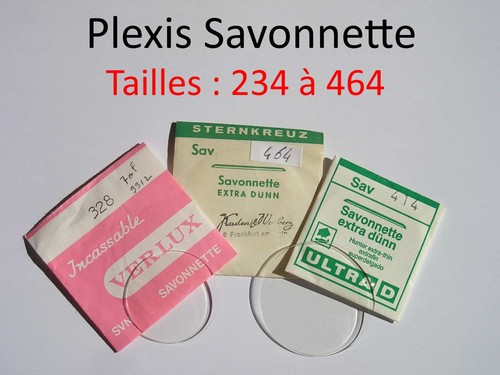 Verre montre plexi - verre, de