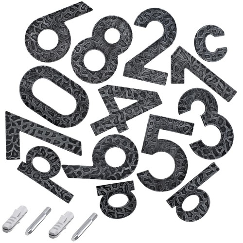 Numéro domicile fer - numéro, forgé
