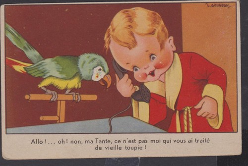 Carte fantaisie humoristique - carte,