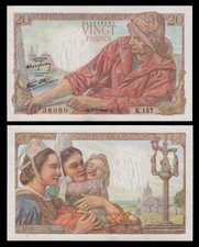 France billet francs - billet, 20