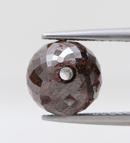 Perle naturelle diamant rond - naturelle,