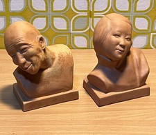 Buste En Terre cuite De GASTON HAUCHECORNE