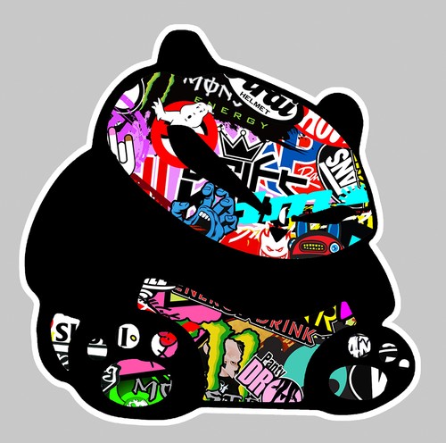 Angry evil panda - evil, vag