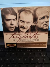 COFFRET CD TROIS POETES BREL