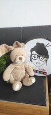 Doudou peluche Lapin beige