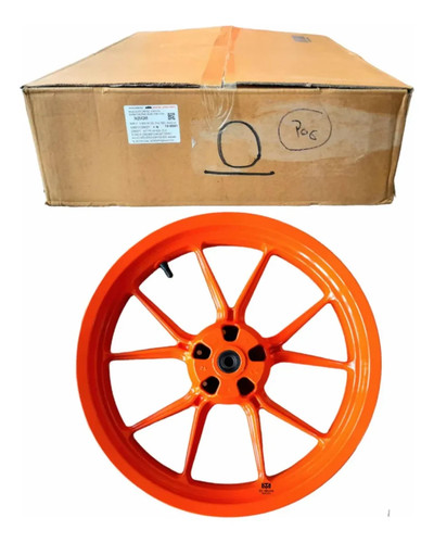Jante avant orange pour - avant, ktm