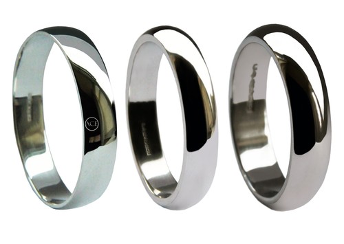 4mm 18ct blanc mariage - 18ct,