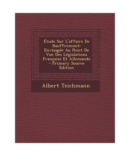 Etude sur affaire de - l'affaire,
