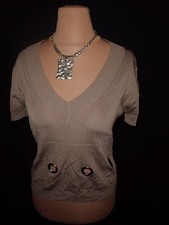 Top Caroll Marron Taille 44 à