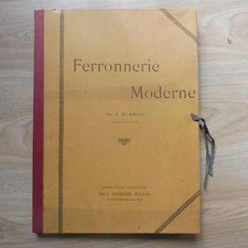 Ferronnerie moderne.Humbert Thezard.complet 50 planches.