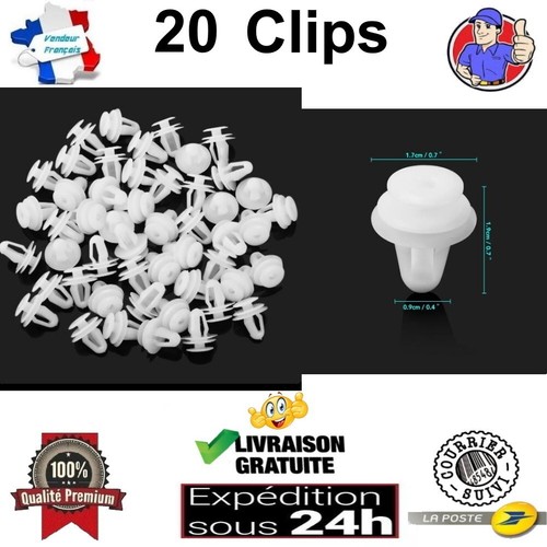 Clips peugeot fixation - clips,