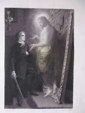 Gravure ancienne: le tableau