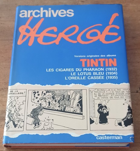 Archives hergé tintin - archives, tome
