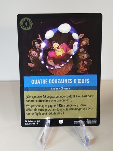 Carte lorcana chapitre 9 - lorcana,