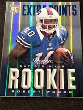 2013 Prestige Extra Points Blue #280 Robert Woods. SP Rookie Card. Nice.