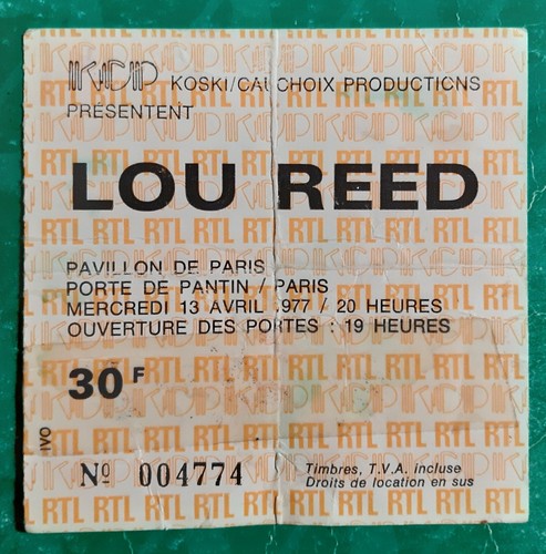 Ticket billet stub - billet,