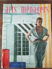 revue Arts ménagers juin 1951 masculin féminin armoire à glace maisons fraiches