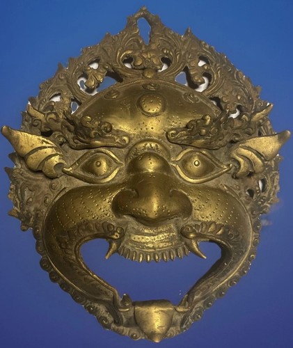 Masque chinois ancien - , en