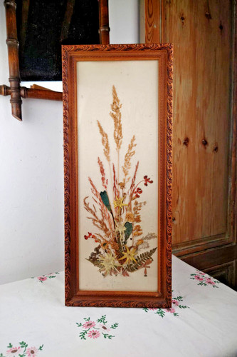 Cadre fleurs séchées - de,