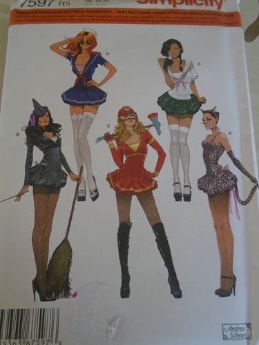 7597 patron simplicity costume - patron,