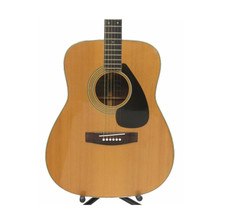 Guitare acoustique vintage YAMAHA FG-300J étiquette noire fabriquée en 1975 [...
