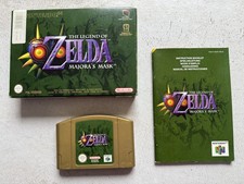 The Legend of Zelda Majora’s Mask complet TBE français Nintendo 64