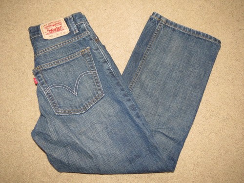 Euc levis 569 denim blue - denim, jeans