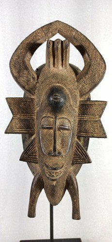 Masque africain bois - ,