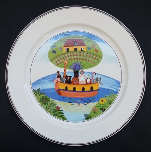 Superbe grand plat rond - grand,