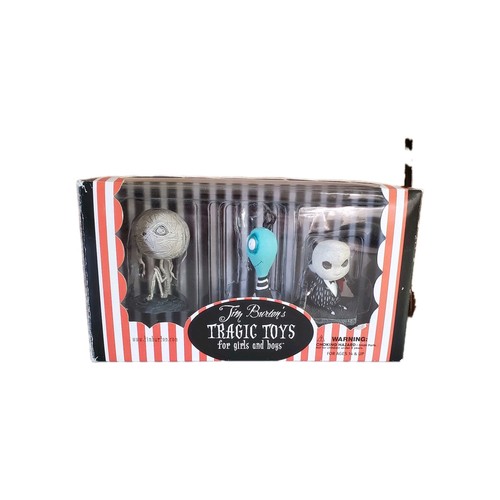 Tim burton tragic toys pack - burton, 3-pack